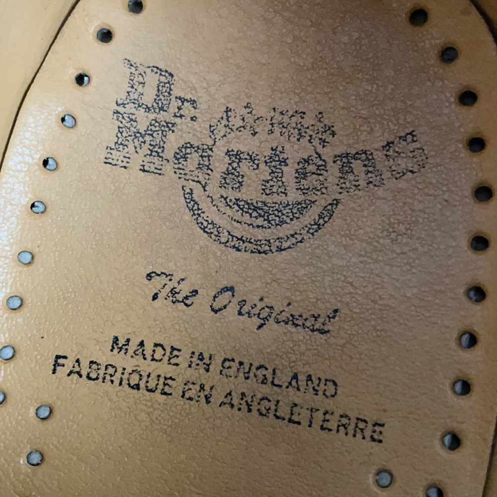 Vintage Dr. Martens Made in England Size 9